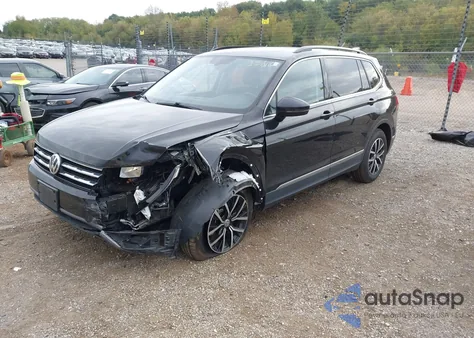 2021 Volkswagen Tiguan 2.0T Se/2.0T Se R-Line Black/2.0T Sel from USA, damaged, VIN 3VV2B7AX6MM069268